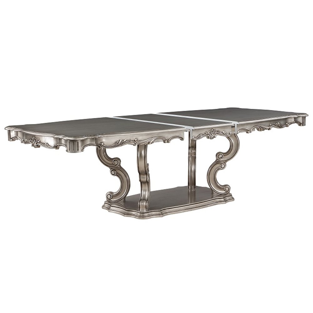 Ariadne Dining Table Antique Plantinum. Picture 4