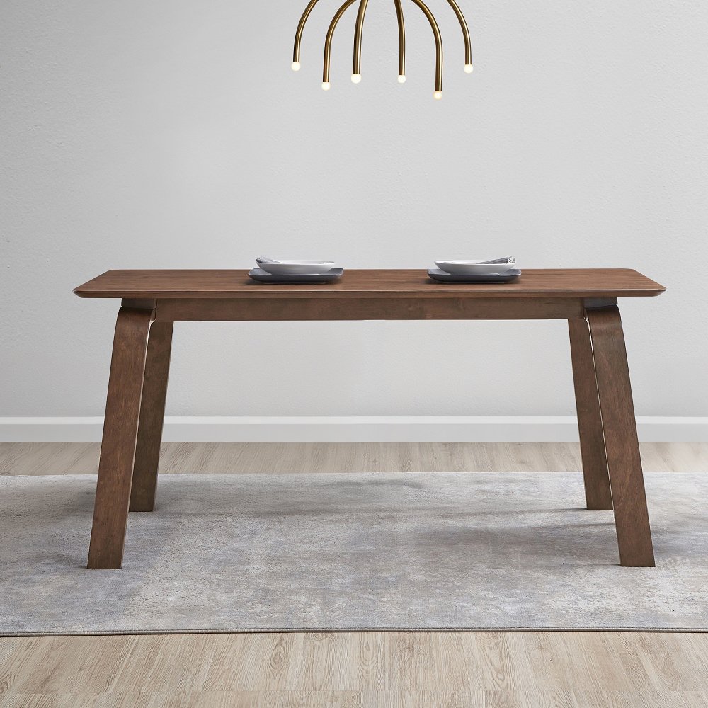Ginny Dining Table Walnut. Picture 1