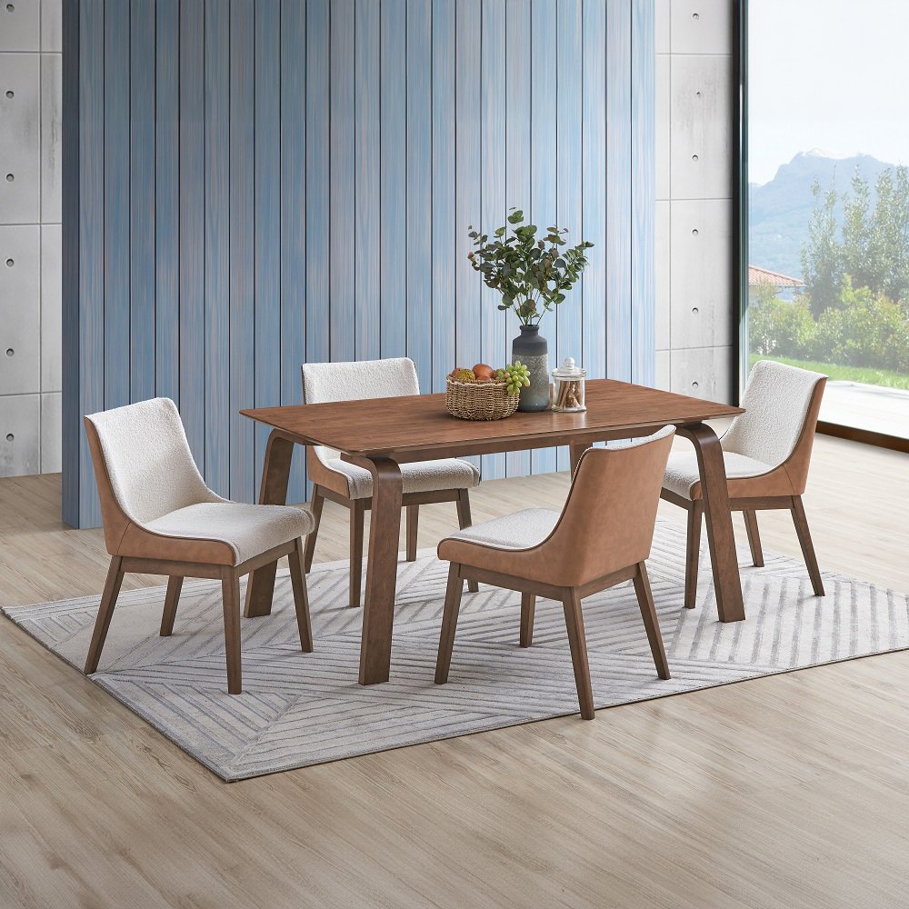 Ginny Dining Table Walnut. Picture 7