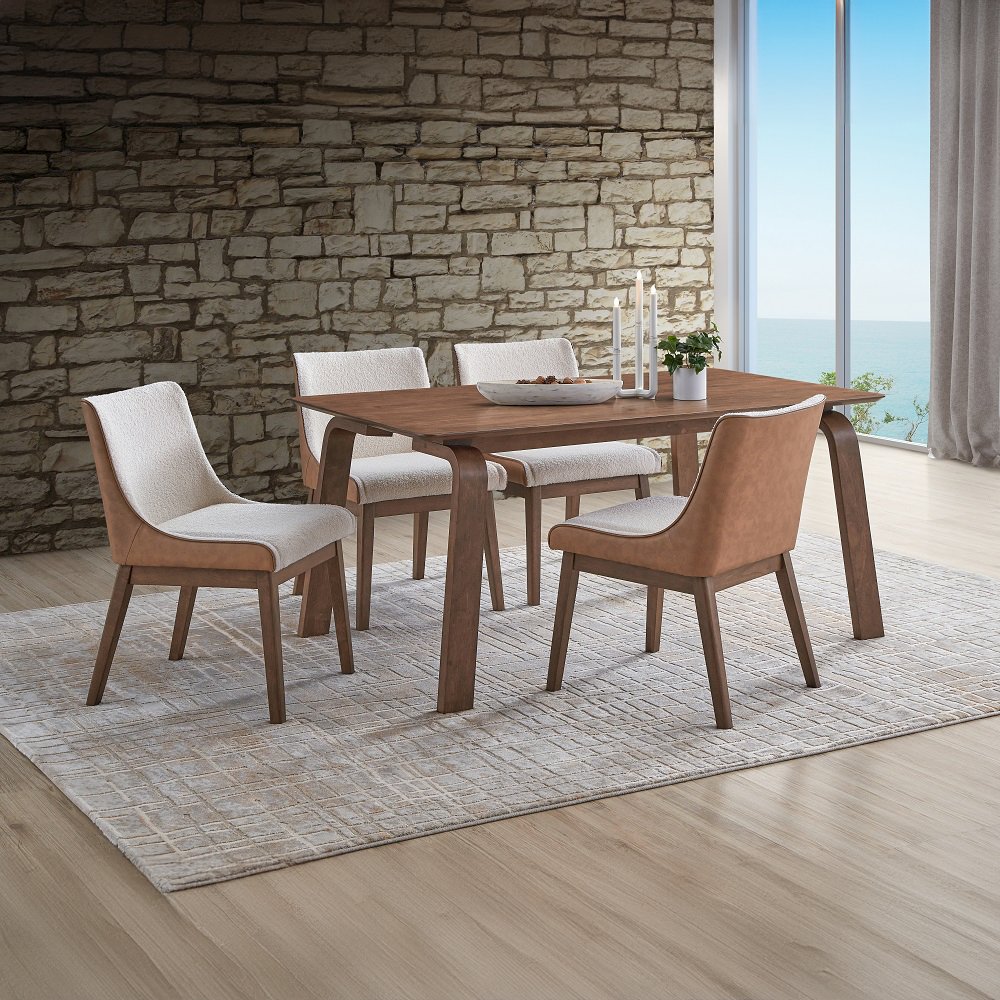 Ginny Dining Table Walnut. Picture 9