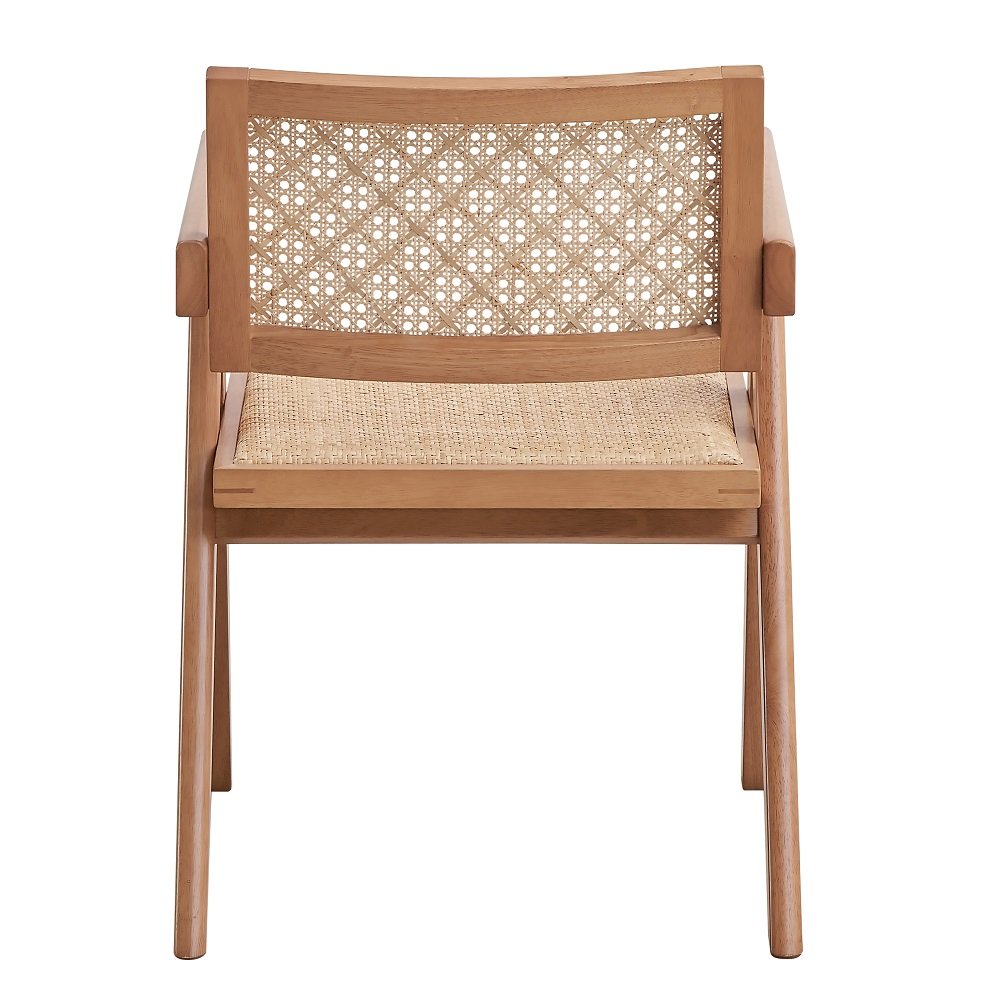 Velentina Arm Chair (Set-2) Rattan & Natural. Picture 3