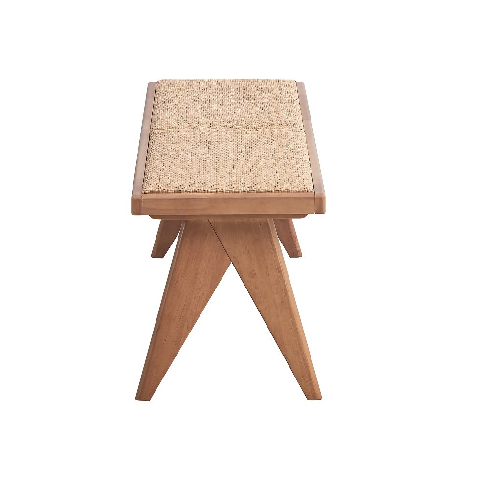 Velentina Bench Rattan & Natural. Picture 4