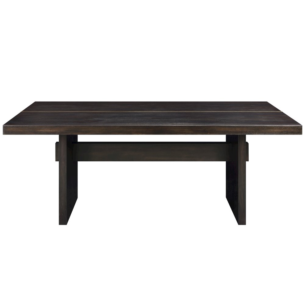 Jaramillo Dining Table Gold & Rustic Espresso. Picture 3