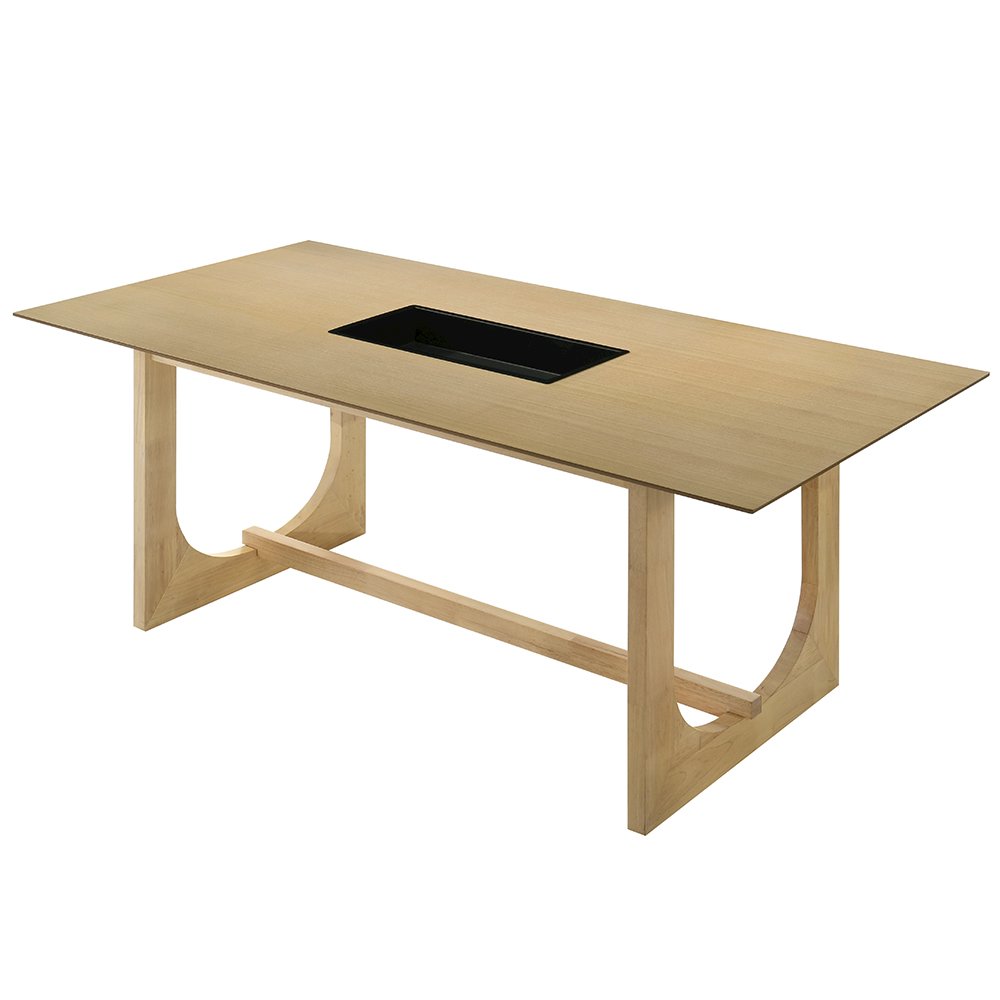 Blayde Dining Table Natural. Picture 2
