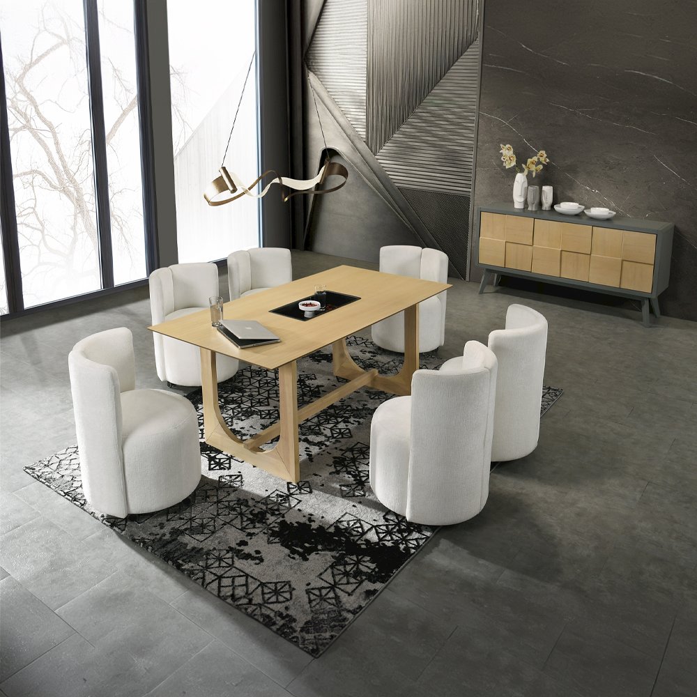Blayde Dining Table Natural. Picture 5