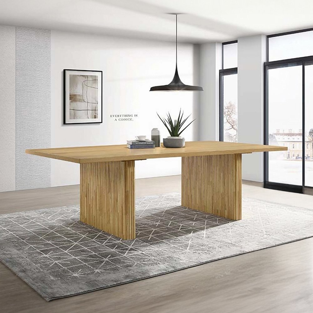 Einar Dining Table Natural. Picture 1