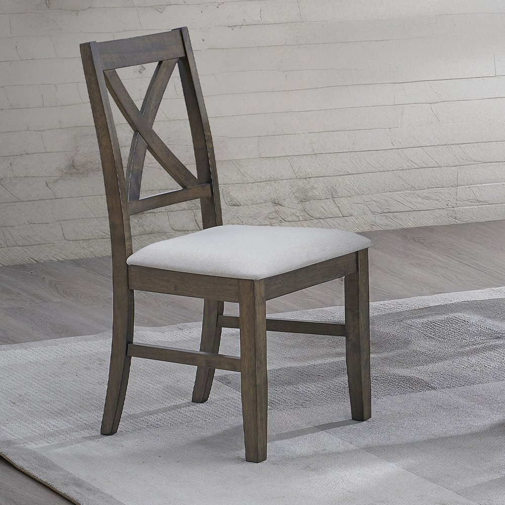 Marit Side Chair (Set-2) Gray. Picture 1
