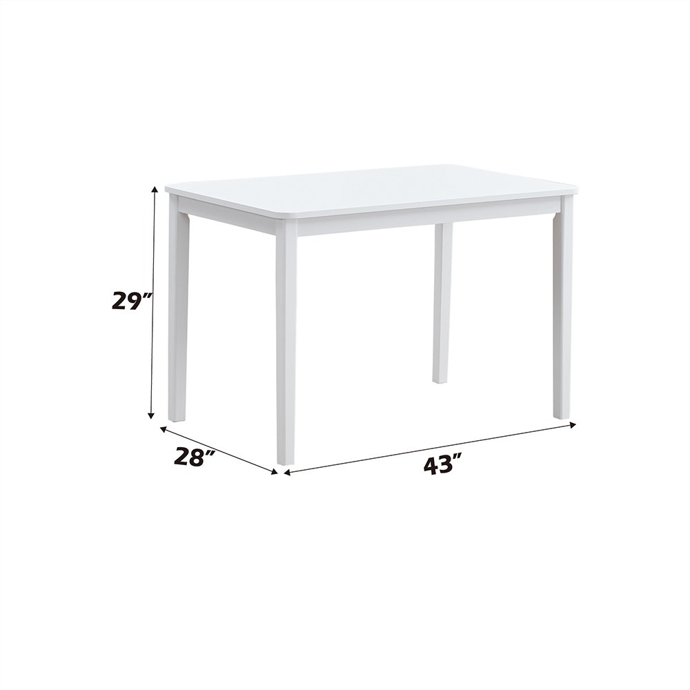 Fidelity 5Pc Pack Dining Set Brown Linen & White. Picture 9