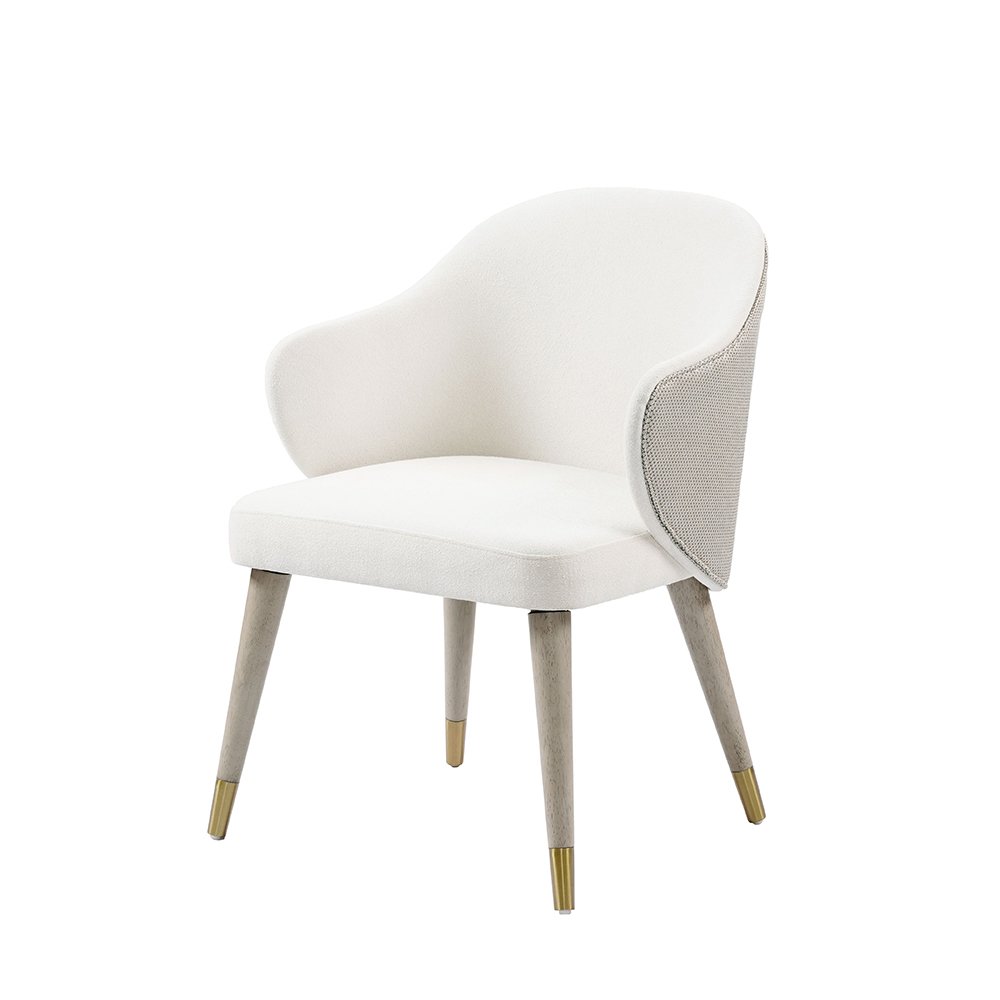 Charity Side Chair (Set-2) Gray Oak. Picture 2