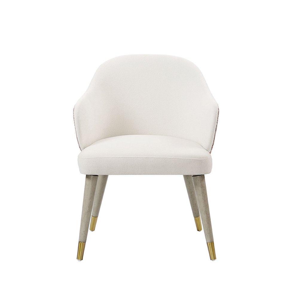 Charity Side Chair (Set-2) Gray Oak. Picture 3