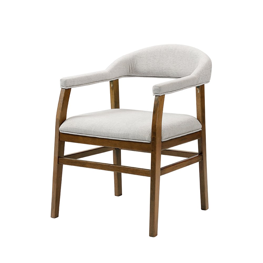 Darcy Arm Chair (Set-2) Dark Walnut. Picture 2