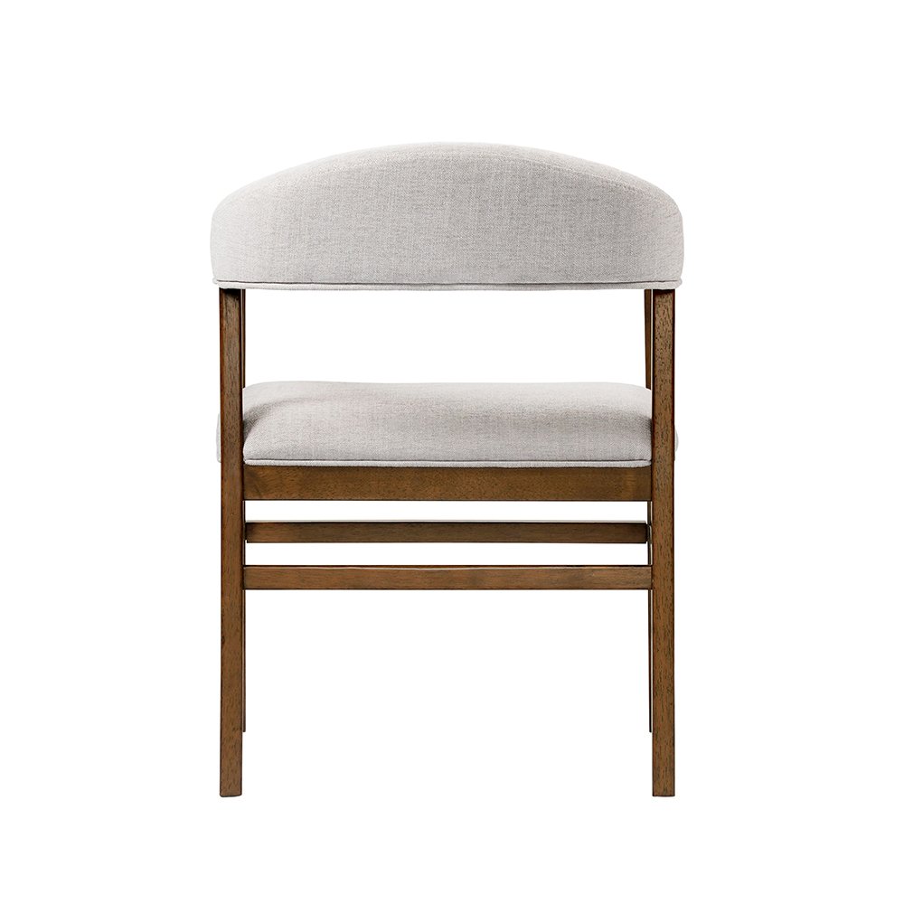 Darcy Arm Chair (Set-2) Dark Walnut. Picture 5