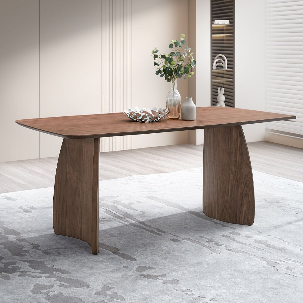 Hadasa Dining Table Walnut. Picture 1