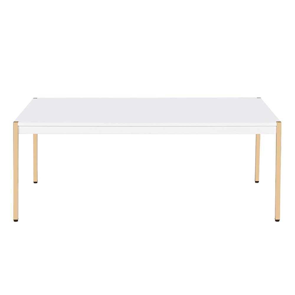Otrac Coffee Table White & Gold. Picture 3