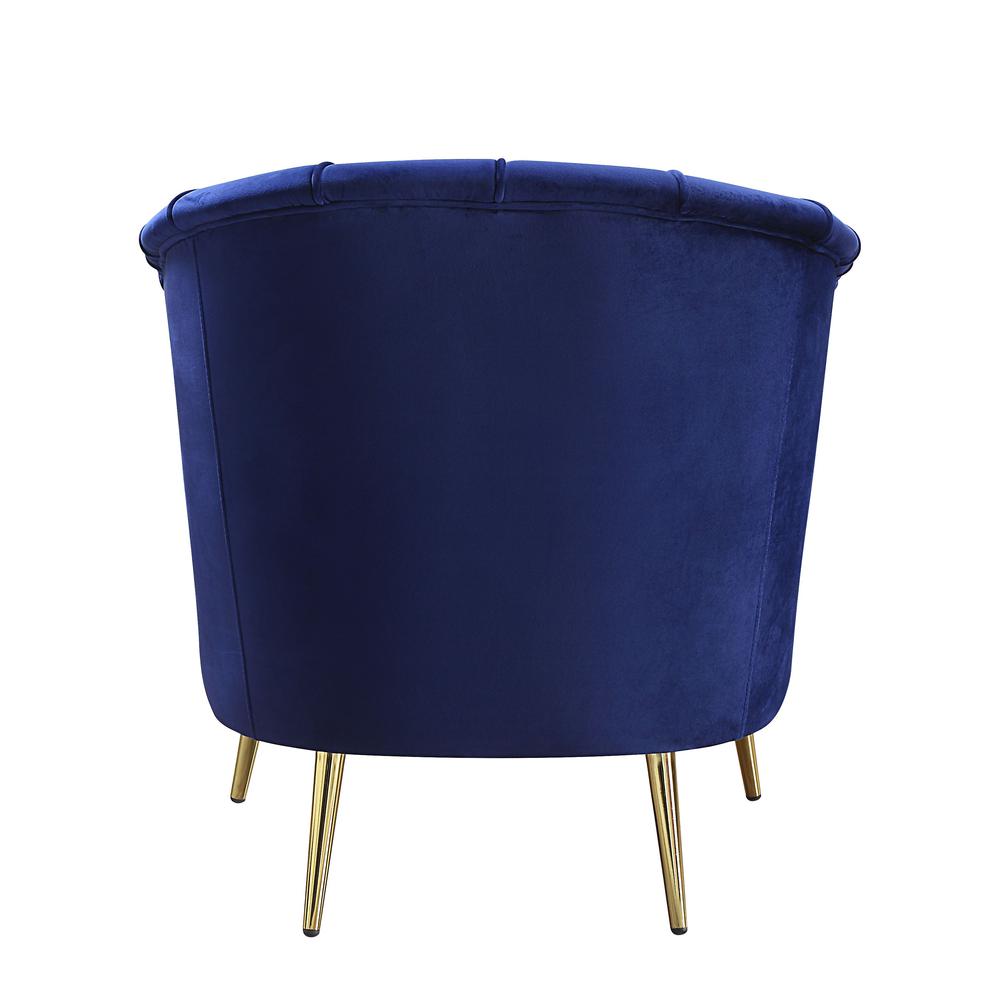 Eivor Chair Blue Velvet. Picture 6