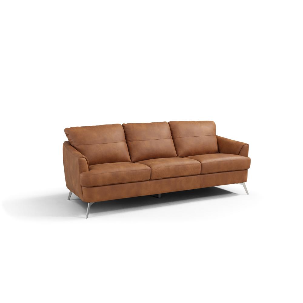 Safi Sofa Camel Top Grain Leather. Picture 13