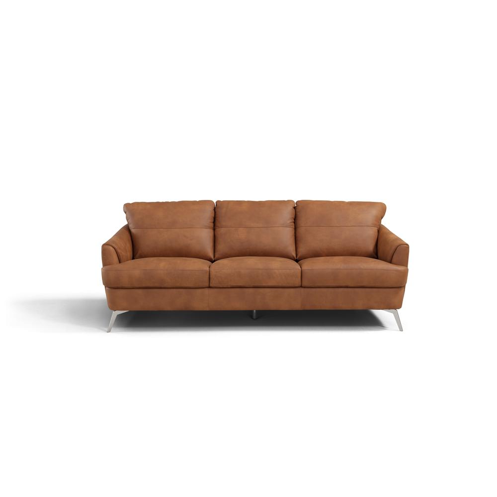 Safi Sofa Camel Top Grain Leather. Picture 15
