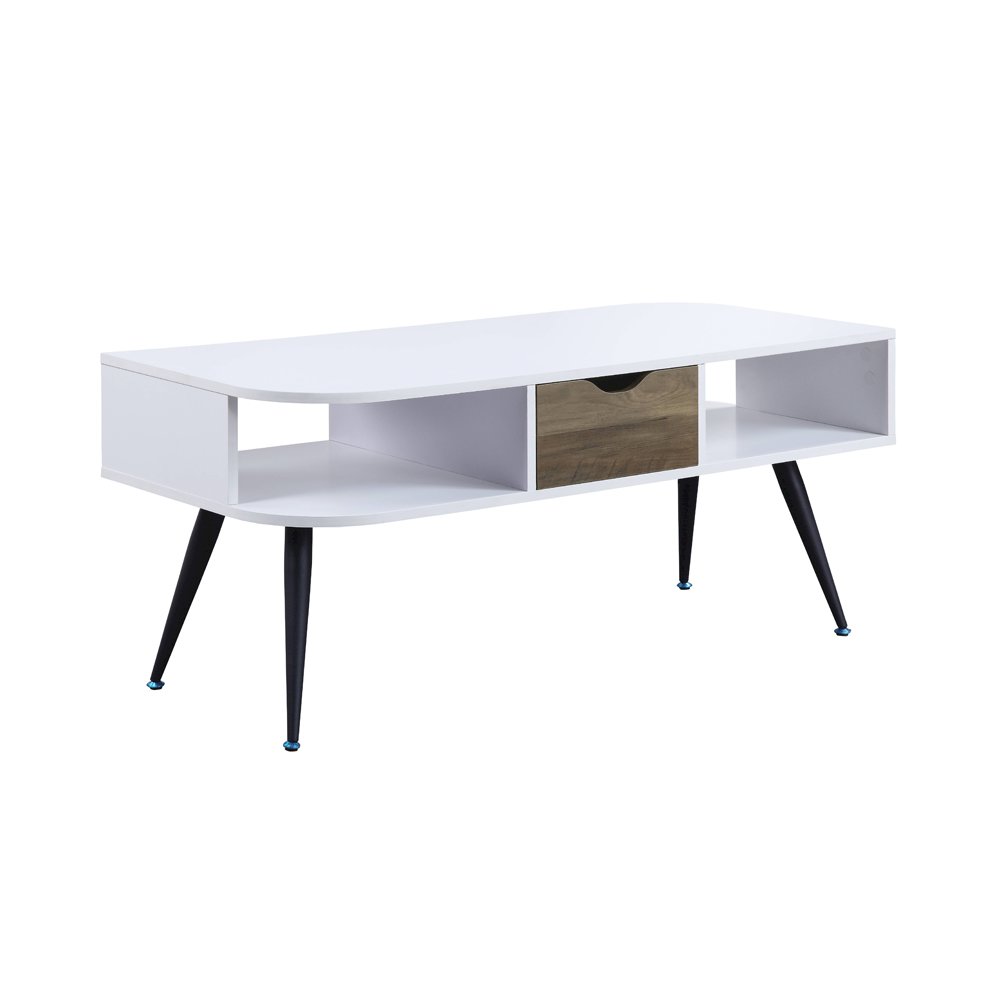 Halima Coffee Table White & Black. Picture 2