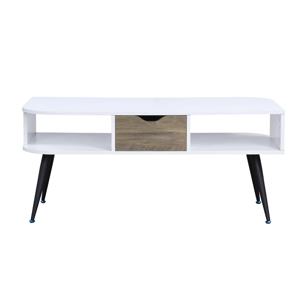 Halima Coffee Table White & Black. Picture 3