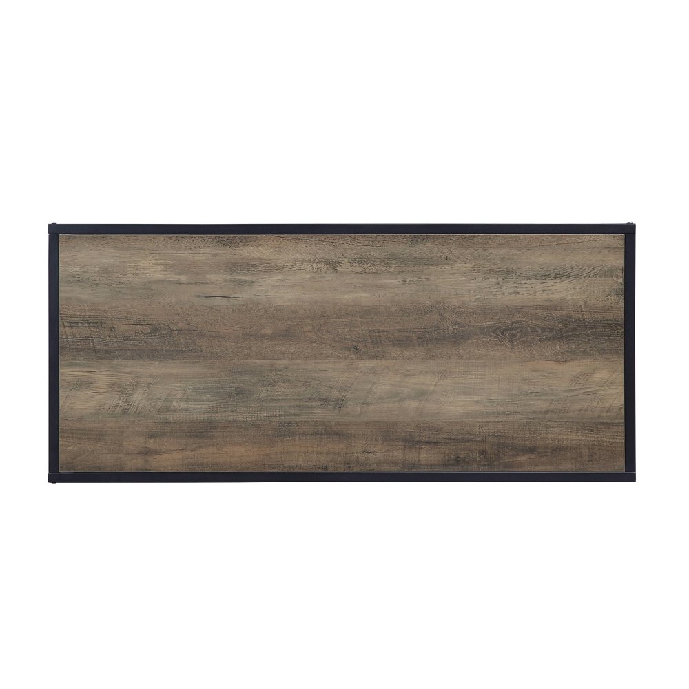 Idella Coffee Table Rustic Oak & Black. Picture 4