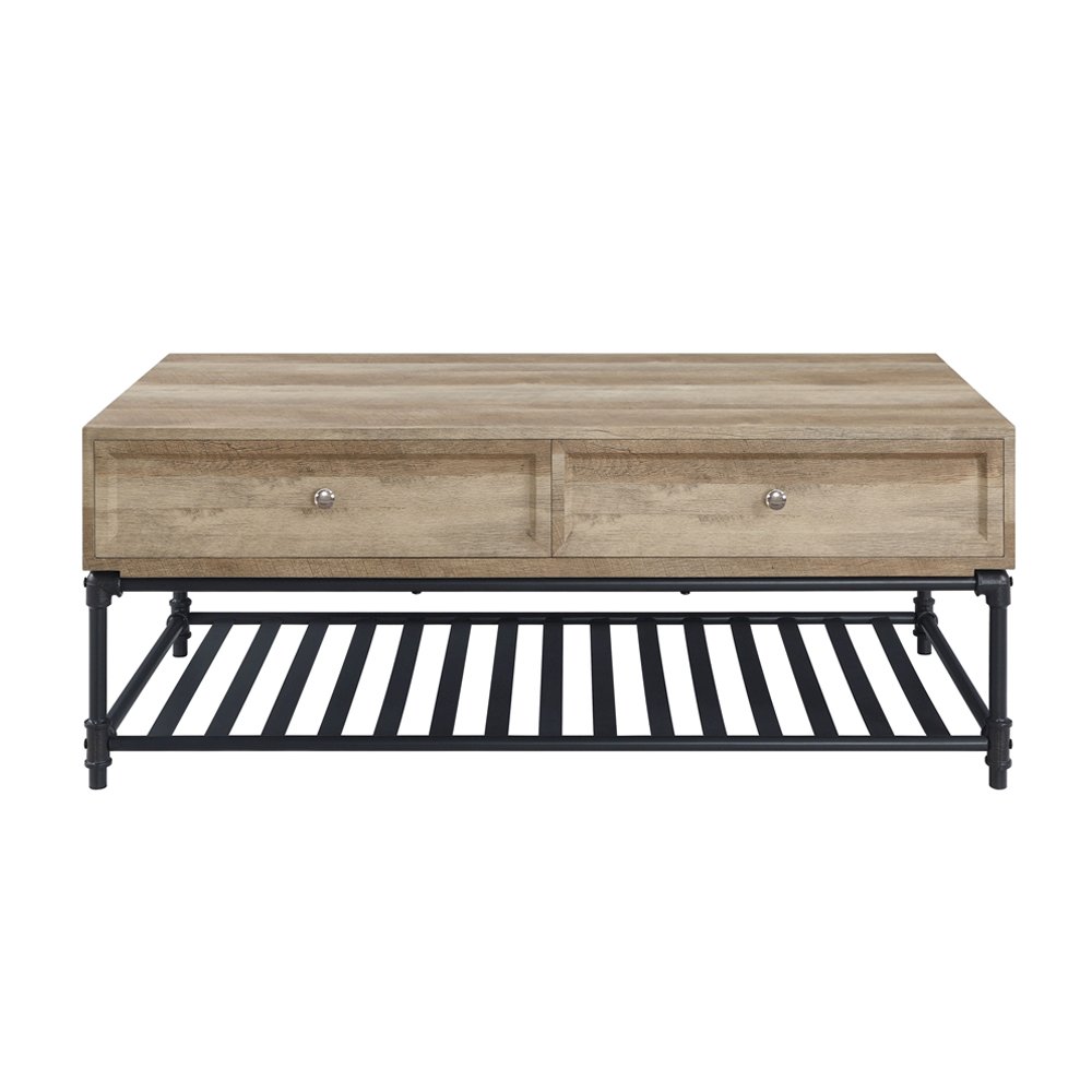 Brantley Coffee Table Oak & Sandy Black. Picture 3