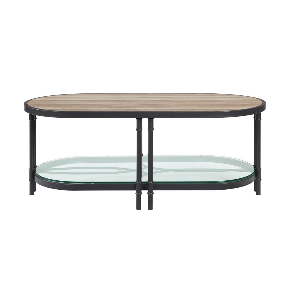 Brantley Coffee Table Oak & Sandy Black. Picture 3