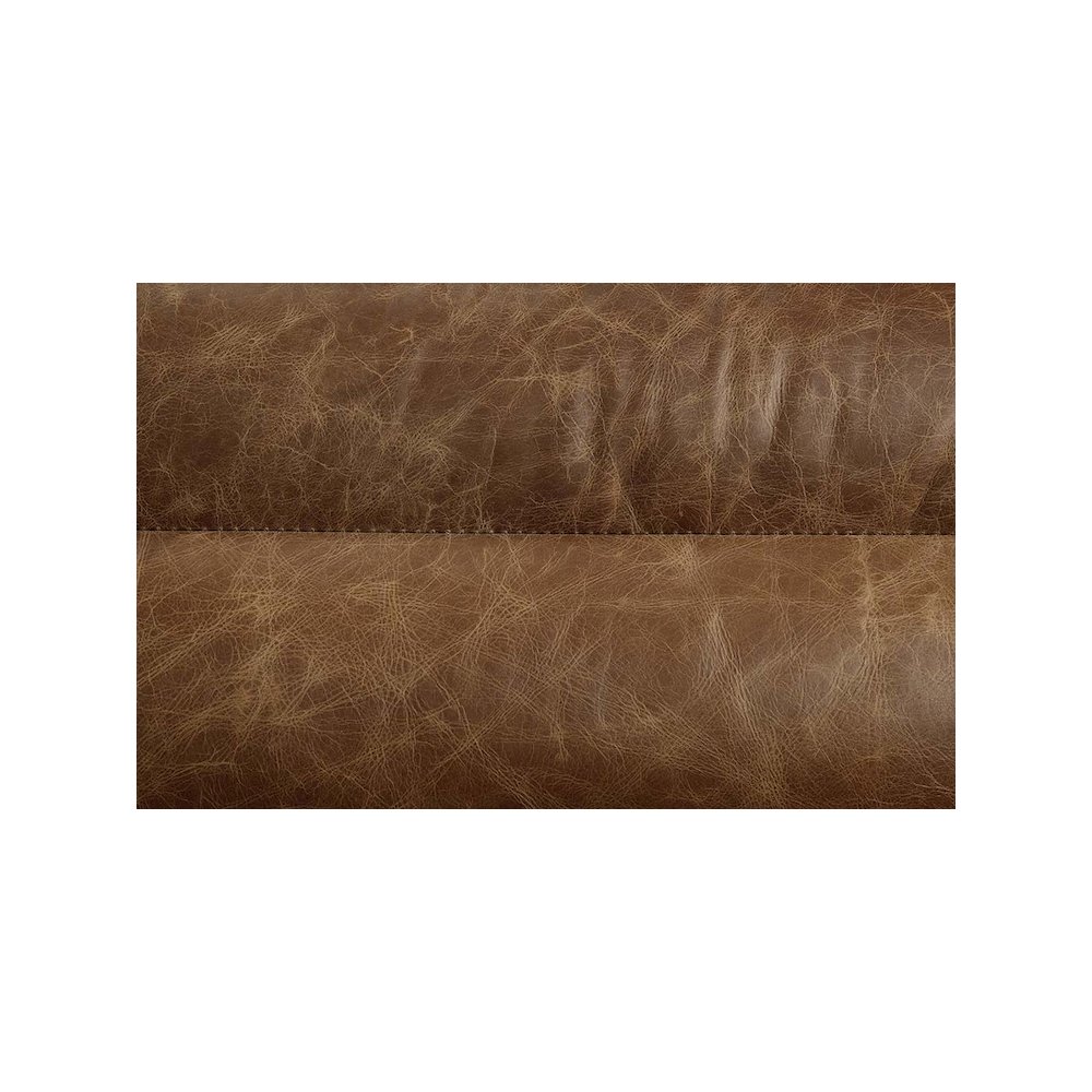 Rafer Sofa Cocoa Top Grain Leather. Picture 6