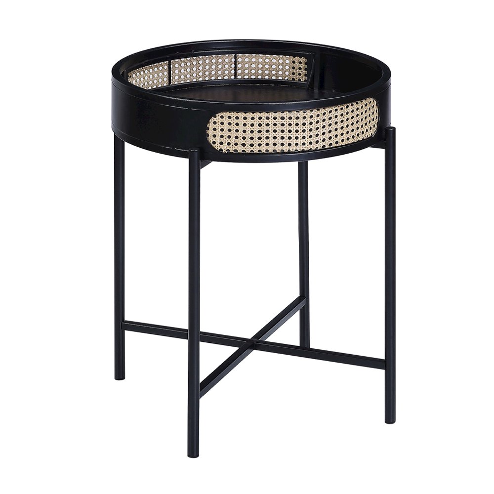 Colson End Table Black. Picture 2