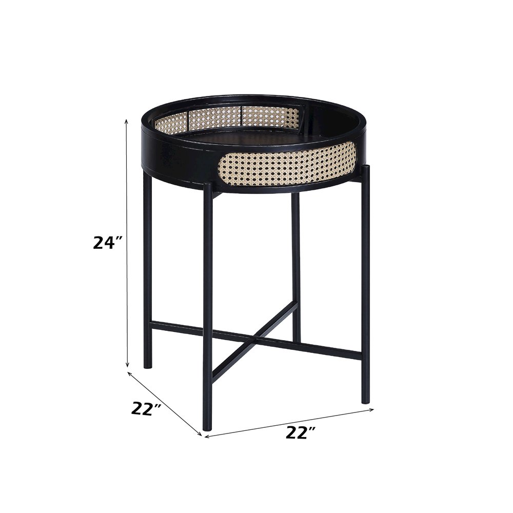 Colson End Table Black. Picture 6