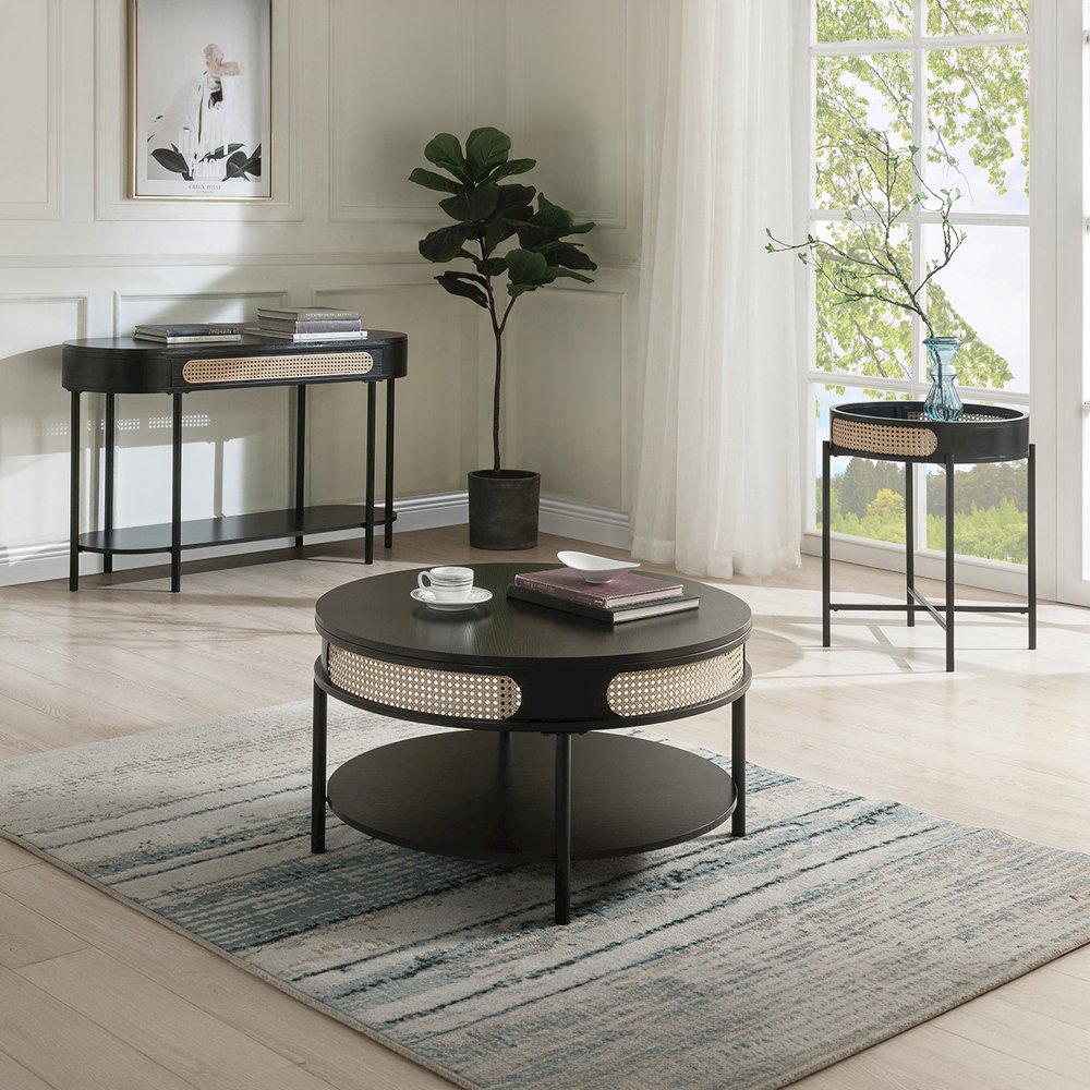 Colson End Table Black. Picture 5