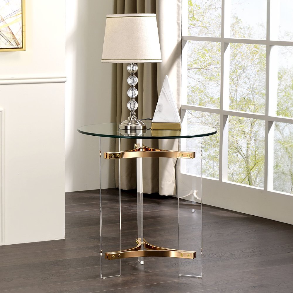 Sosi End Table Gold. Picture 1