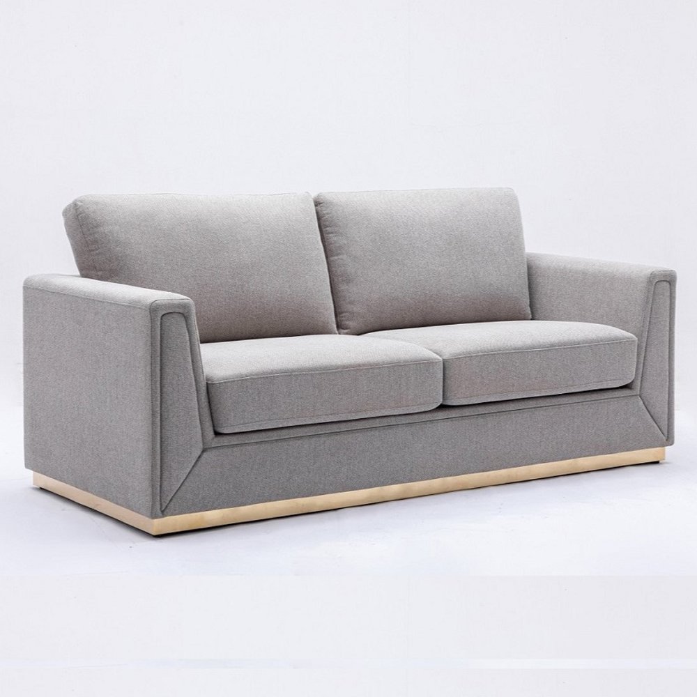 Valin Sofa Gray Linen. Picture 2
