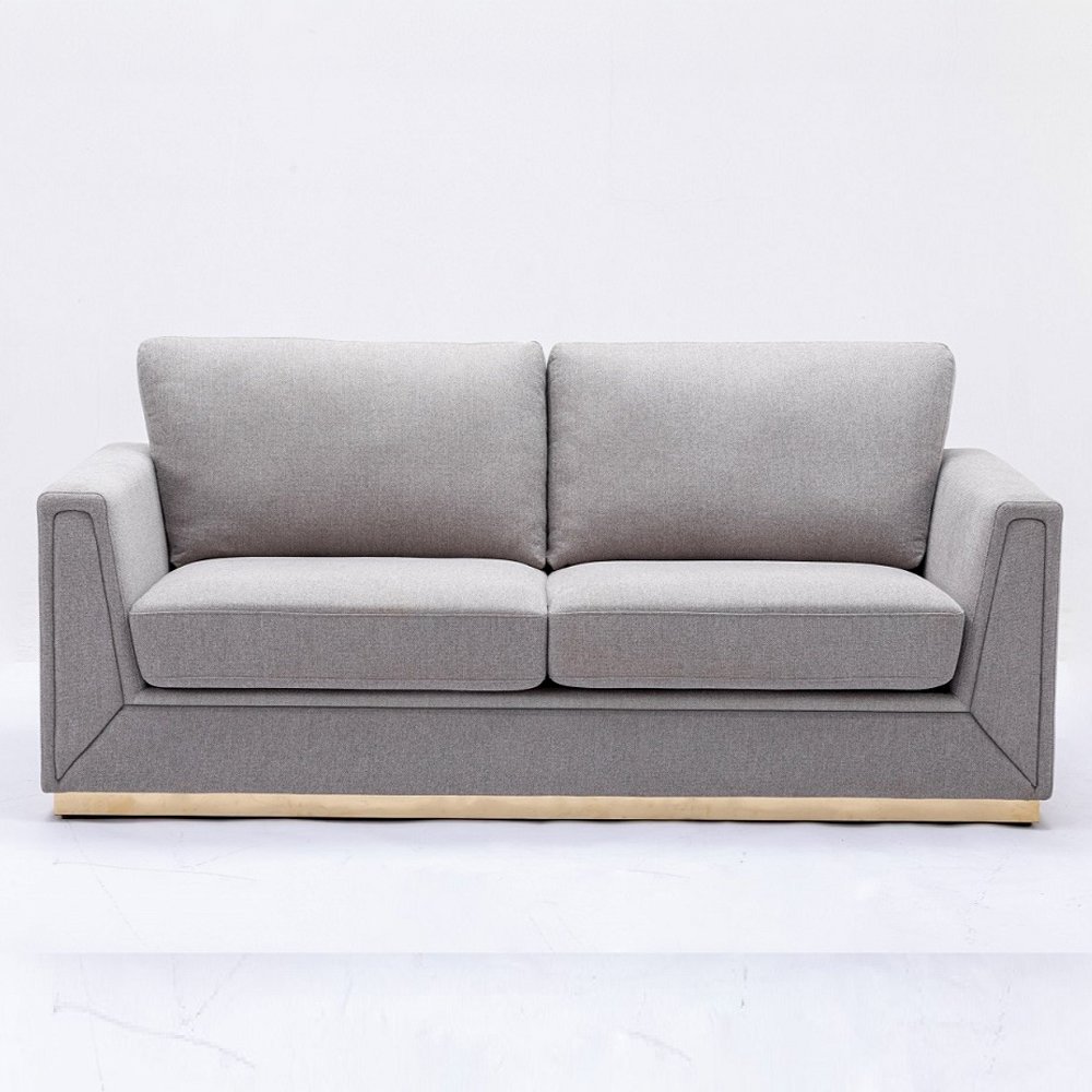 Valin Sofa Gray Linen. Picture 3