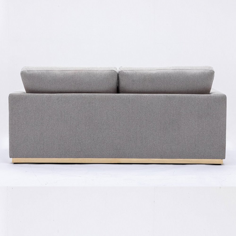Valin Sofa Gray Linen. Picture 5