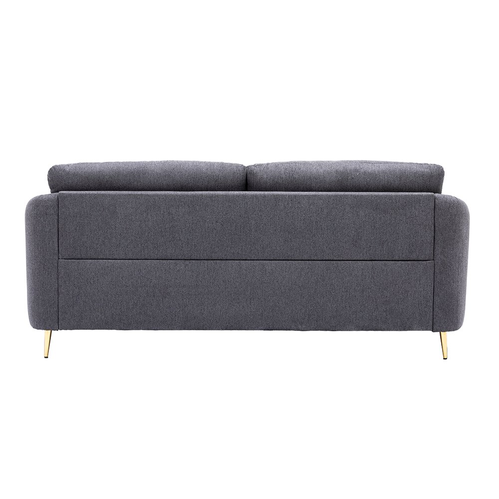 Yuina Sofa Gray Linen. Picture 5