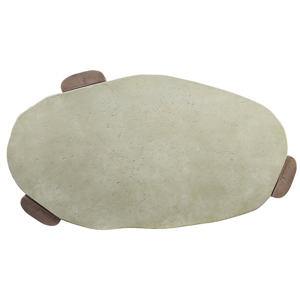 Jacinda Coffee Table Weatheren Gray & Oak. Picture 4