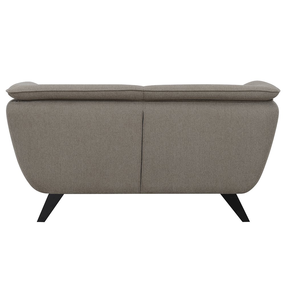 Nayeli Loveseat Brown Linen. Picture 5