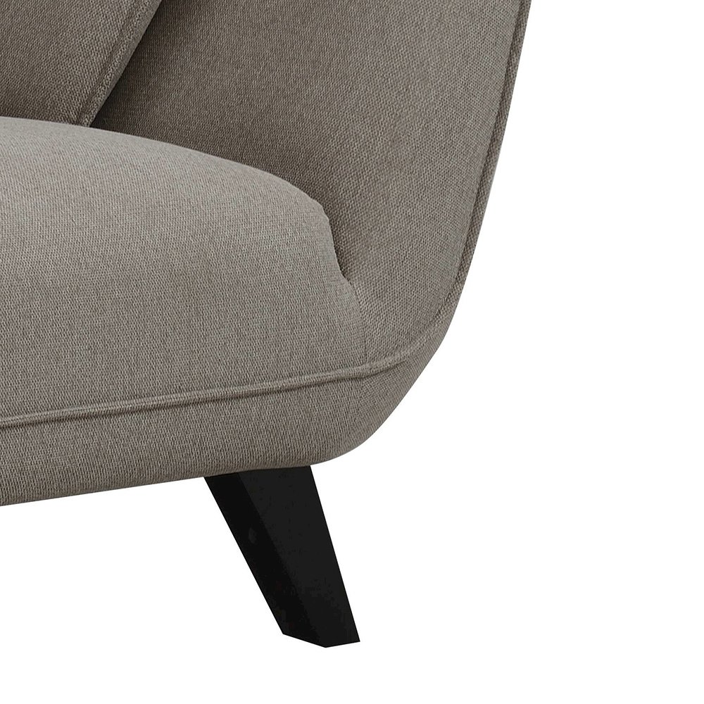 Nayeli Loveseat Brown Linen. Picture 7