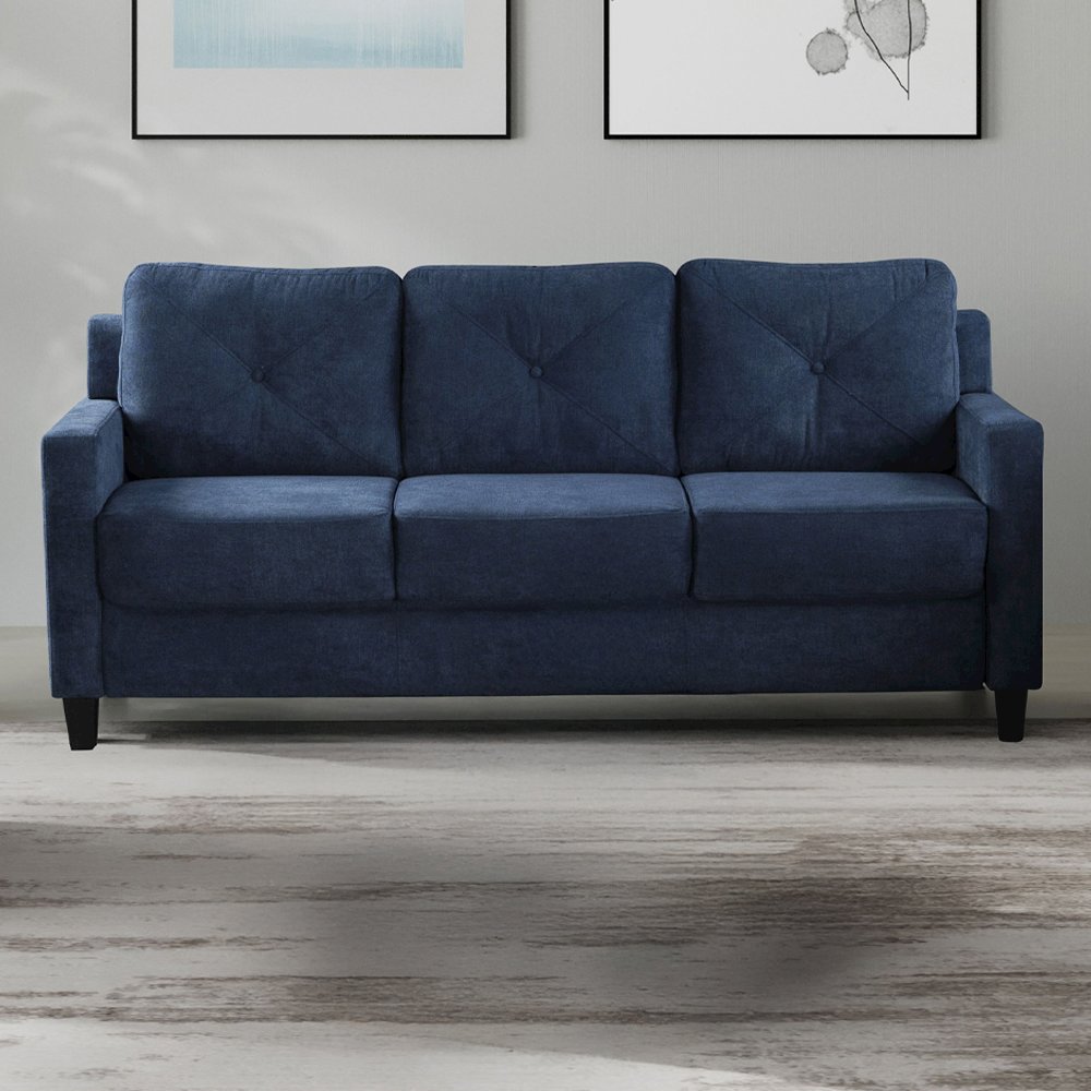 Horatio Sofa Navy Chenille. Picture 1