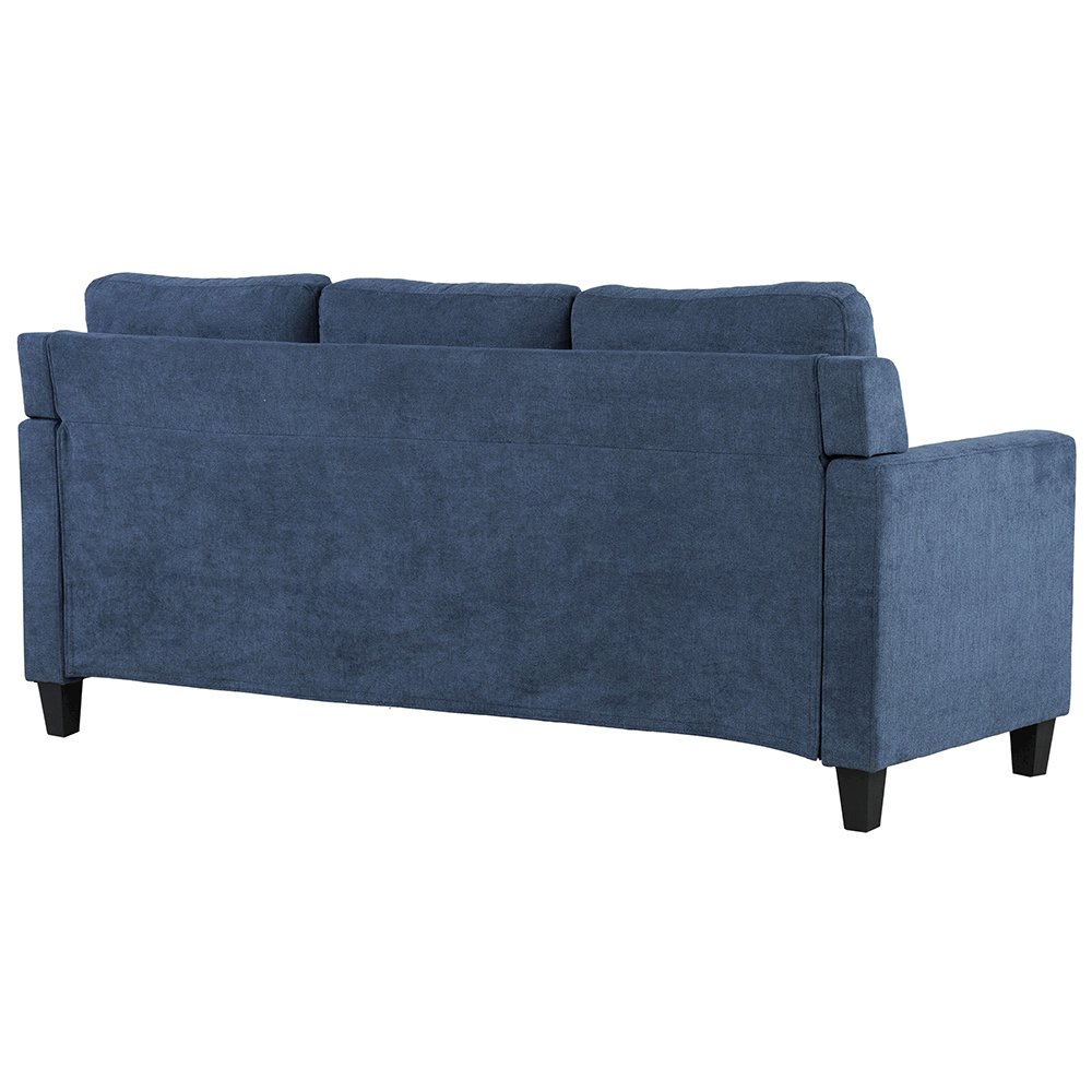 Horatio Sofa Navy Chenille. Picture 5