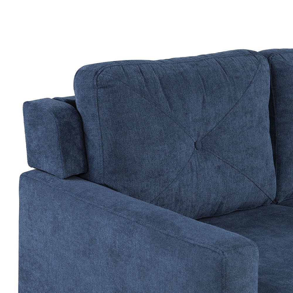 Horatio Sofa Navy Chenille. Picture 7