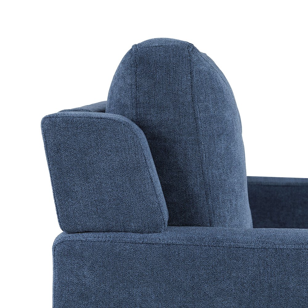 Horatio Sofa Navy Chenille. Picture 10