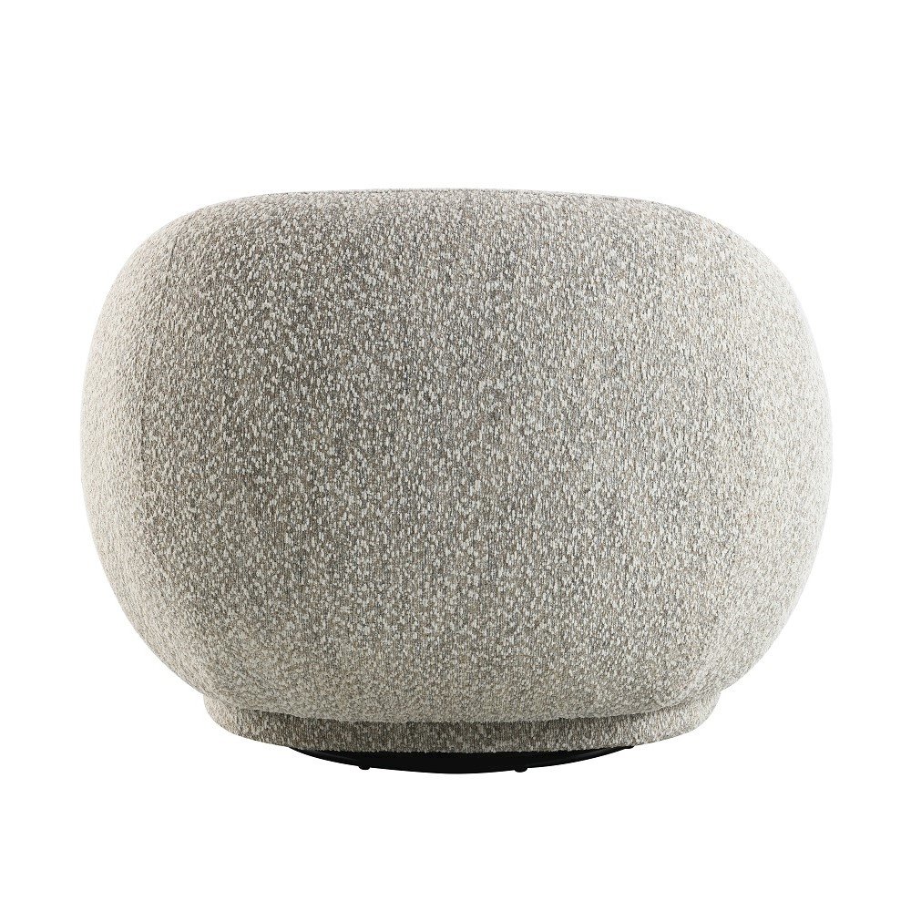 Isabel Chair w/Swivel 2 Tone Brown Boucle. Picture 5