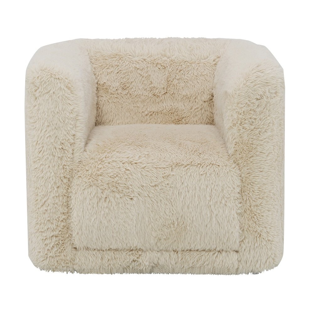 Upendo Chair w/Swivel Beige Yakety Yak Sand. Picture 3