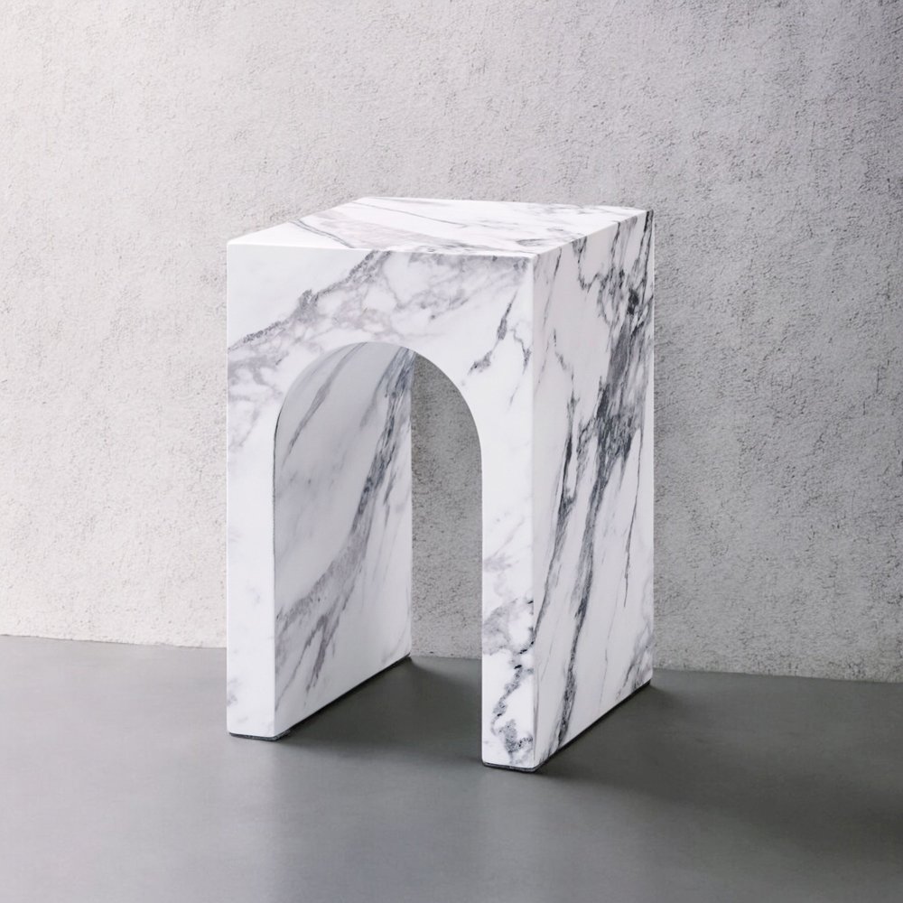 Fritzy End Table Engineered Stone. Picture 7