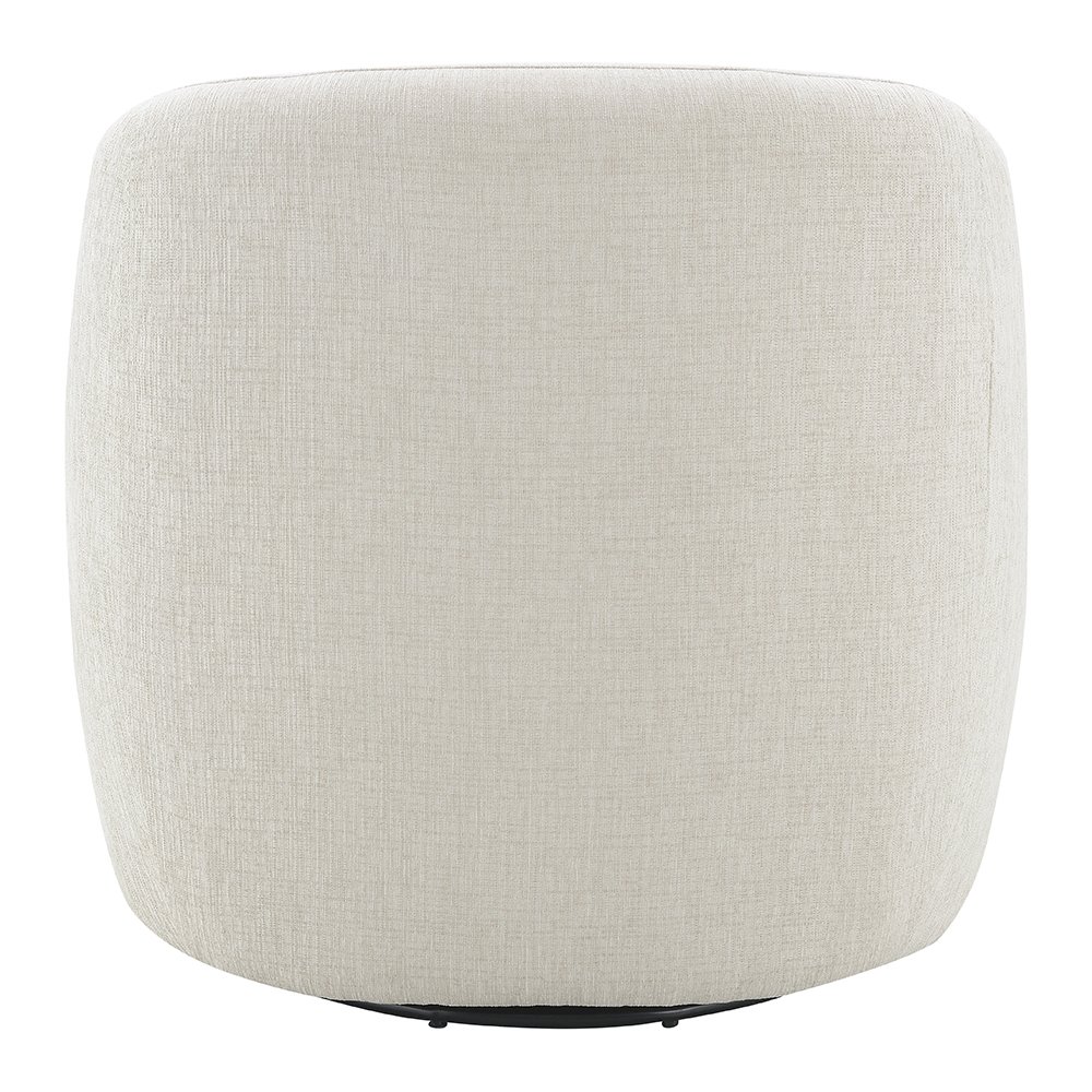 Etienne Chair w/Swivel Beige Linen. Picture 5