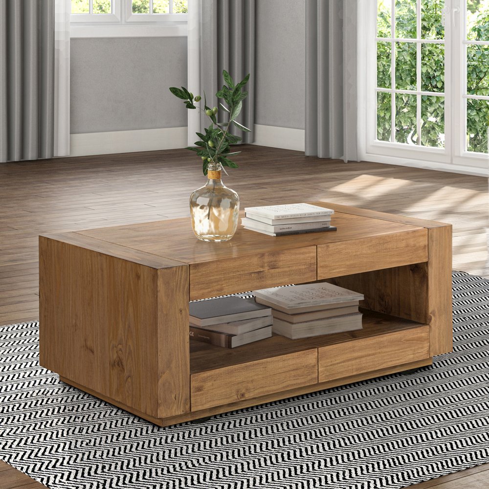 Harlan Coffee Table Oak. Picture 1