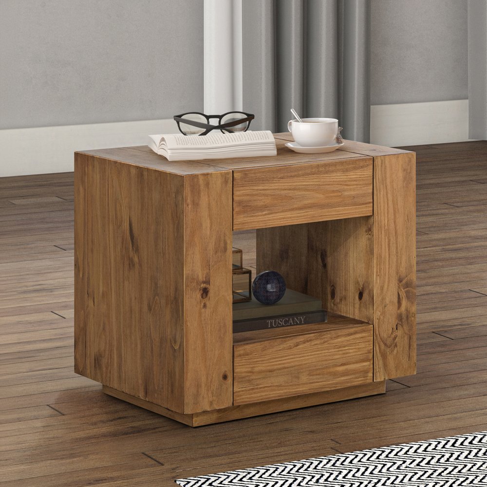 Harlan End Table Oak. Picture 1