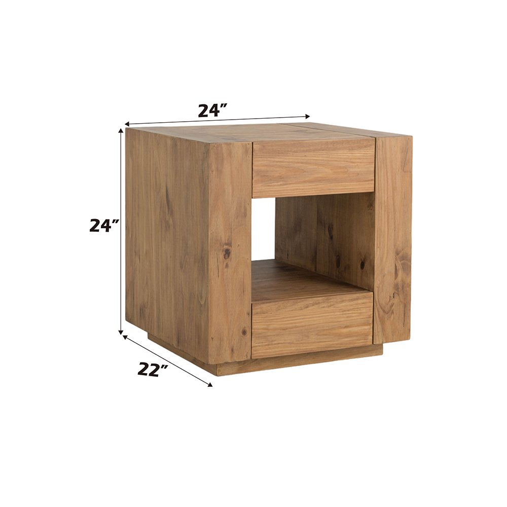 Harlan End Table Oak. Picture 9