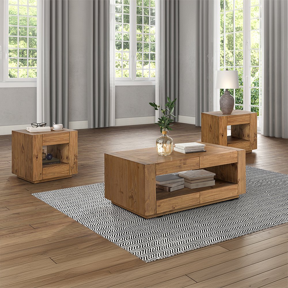 Harlan End Table Oak. Picture 8